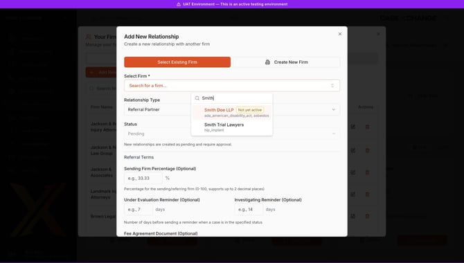 select-existing-firm